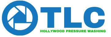 tlc hollywood pressure washing logo