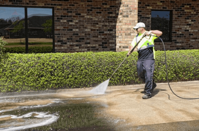 commercial concrete cleaning in hollywood